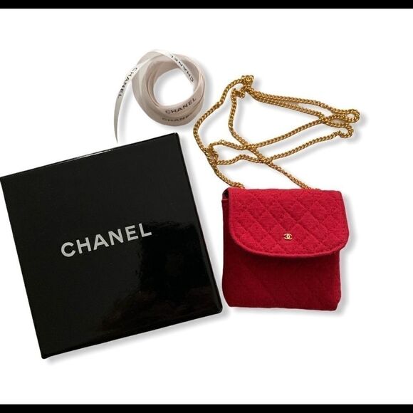 Rare Chanel Quilted Flap Chain Necklace - Picture 3 of 14